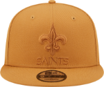 Men's New Orleans Saints New Era Tan Color Pack NFL 9FIFTY Snapback Hat