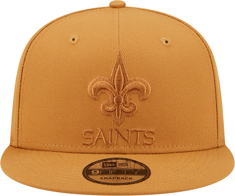 Men's New Orleans Saints New Era Tan Color Pack NFL 9FIFTY Snapback Hat