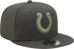 Men's Indianapolis Colts New Era Grey Color Pack NFL 9FIFTY Snapback Hat