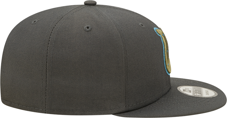 Men's Indianapolis Colts New Era Grey Color Pack NFL 9FIFTY Snapback Hat image 6