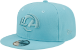Men's Los Angeles Rams New Era Baby Blue Color Pack NFL 9FIFTY Snapback Hat