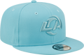 Men's Los Angeles Rams New Era Baby Blue Color Pack NFL 9FIFTY Snapback Hat