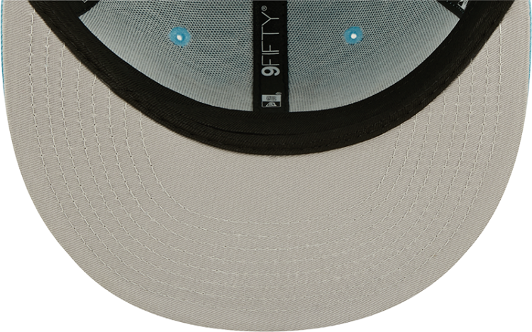 Men's Los Angeles Rams New Era Baby Blue Color Pack NFL 9FIFTY Snapback Hat image 7