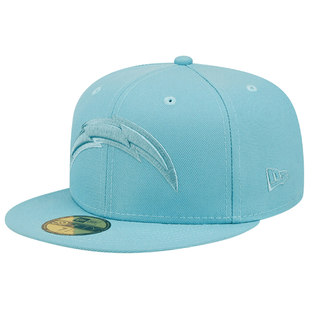 Men's New Era Aqua Los Angeles Chargers Color Pack 950 Snapback hat