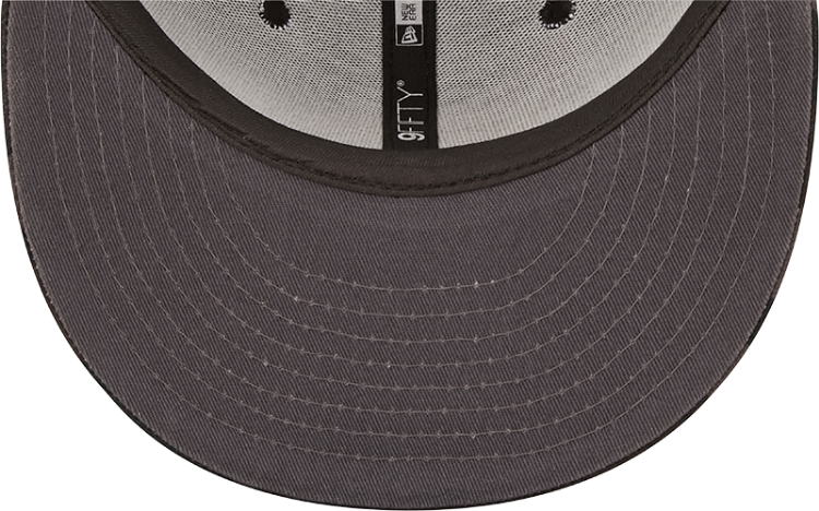 Atlanta Falcons New Era Camo Vizor 9FIFTY Snapback Hat - Black image 7