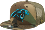 Men's New Era Camo Carolina Panthers  Trucker 2.0 9FIFTY Snapback Hat