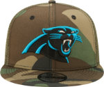 Men's New Era Camo Carolina Panthers  Trucker 2.0 9FIFTY Snapback Hat