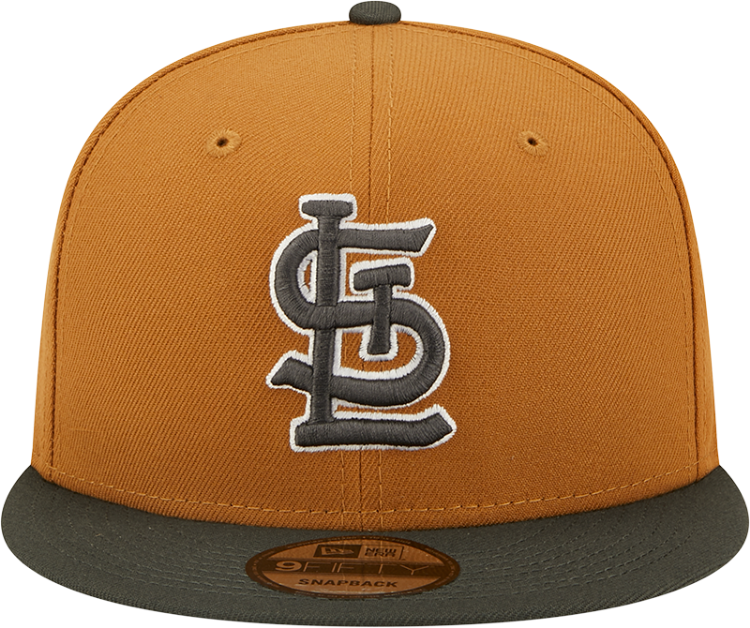 New Era St. Louis Cardinals STL Tan 2T Color Pack 9Fifty Men's Snapback Hat back view