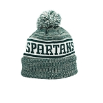 Michigan State Team Color Retro Knit Cap