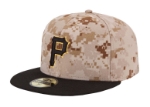 New Era 59Fifty Men's Cap Pittsburgh Pirates Alternate Desert Camo Fitted Hat