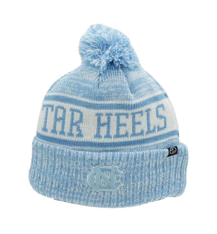 University of North Carolina Team Color Retro Knit Cap front view