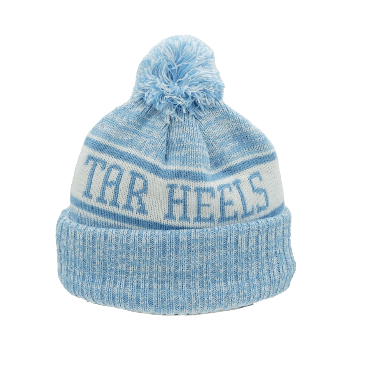 University of North Carolina Team Color Retro Knit Cap side view