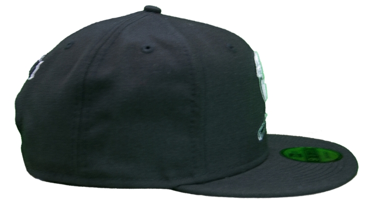 St. Louis Cardinals 950 Black White bird New Era Snapback Hat back view