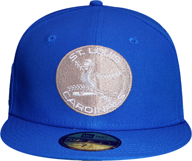 St. Louis Cardinals Blue 1967 World Series Patch New Era Fitted Cap