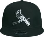 St. Louis Cardinals 950 Black White bird New Era Snapback Hat