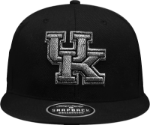 	University of Kentucky Tungsten Black Snapback Hat by Zephyr