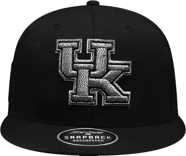 	University of Kentucky Tungsten Black Snapback Hat by Zephyr