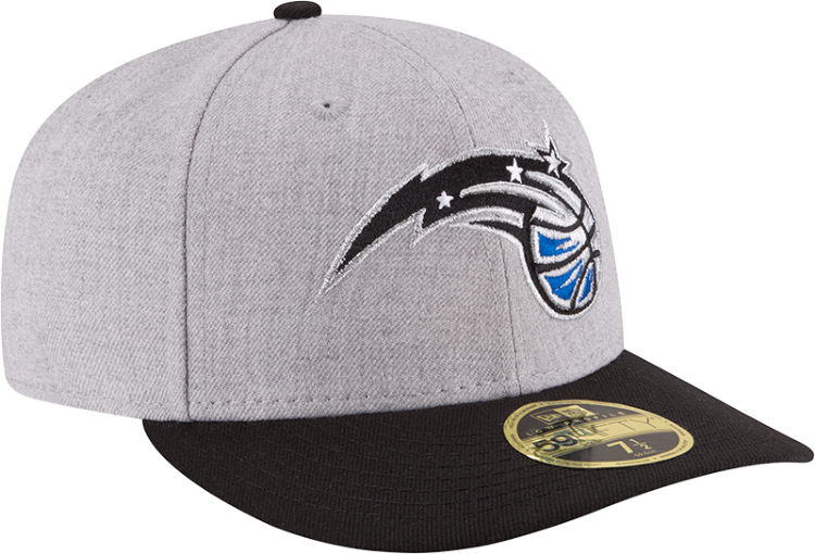 New Era Orlando Magic Men's Grey Heathered LP5950 Fitted Hat
