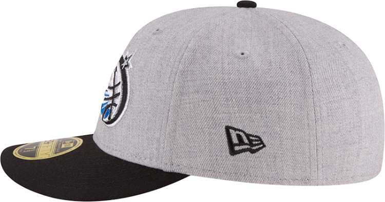 New Era Orlando Magic Men's Grey Heathered LP5950 Fitted Hat