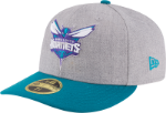 New Era Charlotte Hornets Men's Grey Heathered LP5950 Fitted Hat