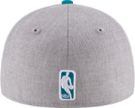 New Era Charlotte Hornets Men's Grey Heathered LP5950 Fitted Hat