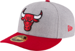 New Era Chicago Bulls Men's Grey Heathered LP59FIFTY Fitted Cap