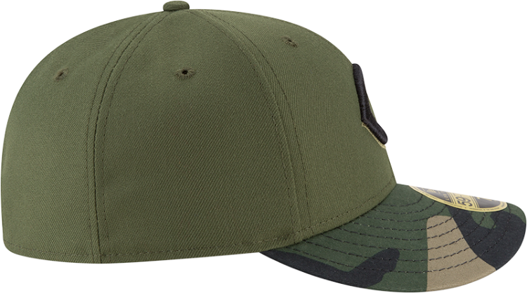 Picture of New Era Men's Cincinnati Reds 59Fifty Alternate Camo Low Crown Fitted Hat