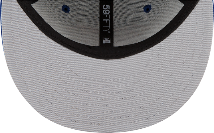 DC Comics Superman Side Panel Logo Flect New Era 59Fifty Fitted Flat Bill Hat image 7