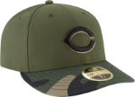 Picture of New Era Men's Cincinnati Reds 59Fifty Alternate Camo Low Crown Fitted Hat