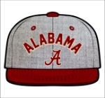 University of Alabama HighCut 32/5 Snapback by Zephyr hat