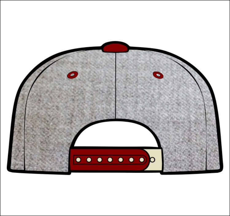 University of Alabama HighCut 32/5 Snapback by Zephyr hat