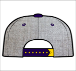 LSU HighCut 32/5 Snapback by Zephyr hat