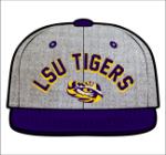 LSU HighCut 32/5 Snapback by Zephyr hat