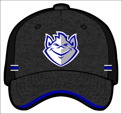 Saint Louis University 1st & Goal Flexfit hat by Zephyr front view
