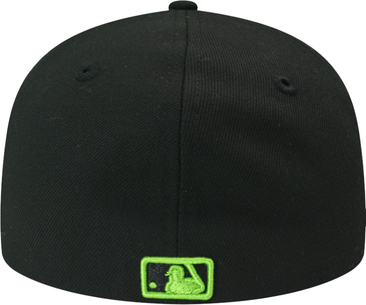 St. Louis Cardinals Electric Green Custom Fitted 5950 by Headz n Threadz