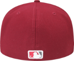 St. Louis Cardinals Custom Bird Maroon/Grey New Era Fitted Cap