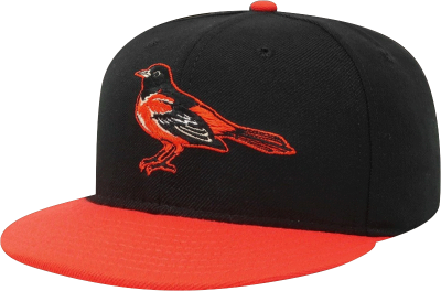 New Era Baltimore Orioles 2008 Cooperstown 5950 Fitted Cap front view
