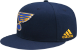 Adidas St. Louis Blues Men's Navy Blue Snapback Hat