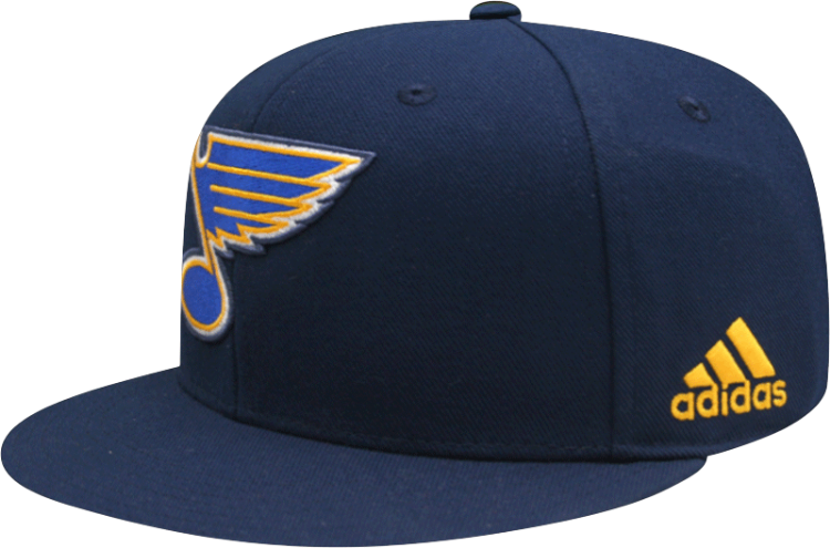Adidas St. Louis Blues Men's Navy Blue Snapback Hat