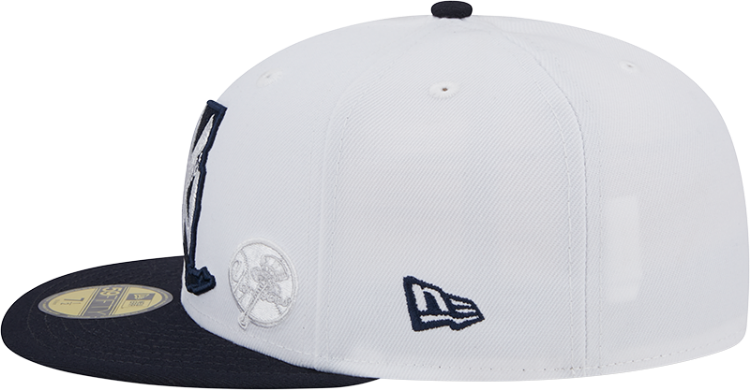 Men's New York Yankees New Era E1 State 59FIFTY Fitted Hat detail view