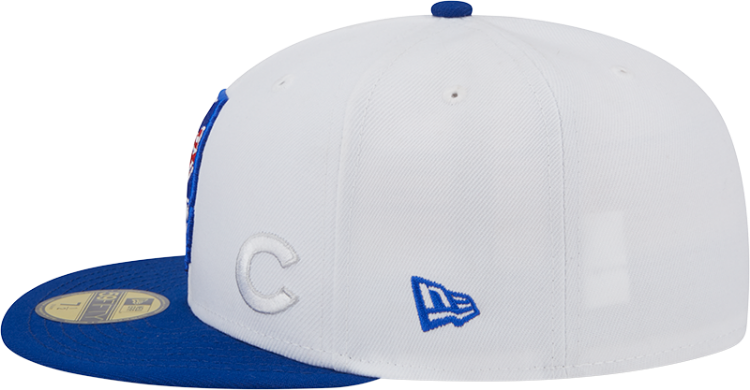Men's Chicago Cubs New Era Navy Stateview  E1 59FIFTY Fitted Hat