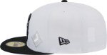 Men's Chicago White Sox New Era White/Black State view E1 59FIFTY Fitted Hat