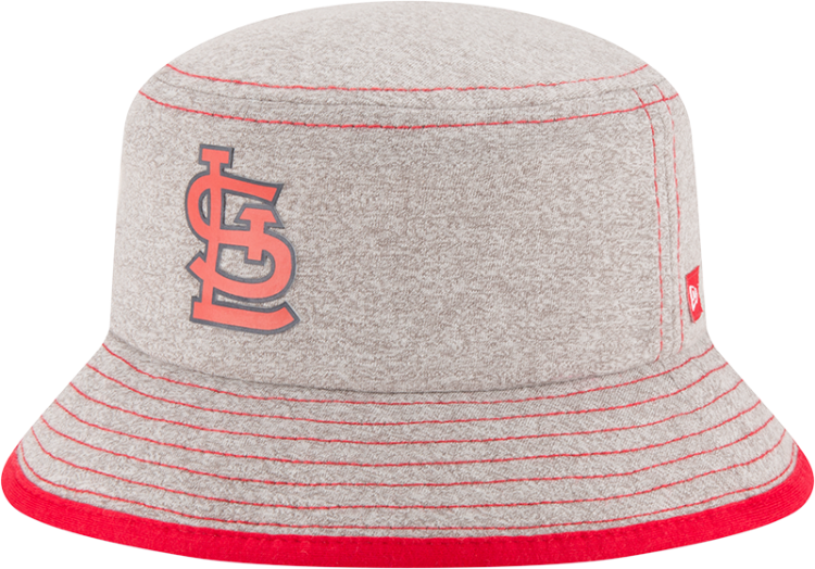 St. Louis Cardinals Toddler Speckle Tot Bucket Hat by New Era® front view