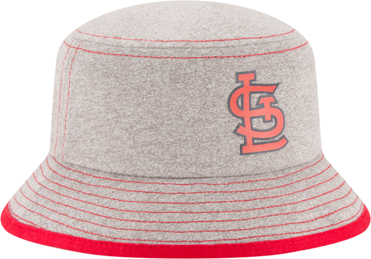 St. Louis Cardinals Toddler Speckle Tot Bucket Hat by New Era® back view