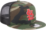 New Era St. Louis Cardinal STL Trucker Camo Snapback Adjustable Hat