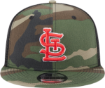 New Era St. Louis Cardinal STL Trucker Camo Snapback Adjustable Hat