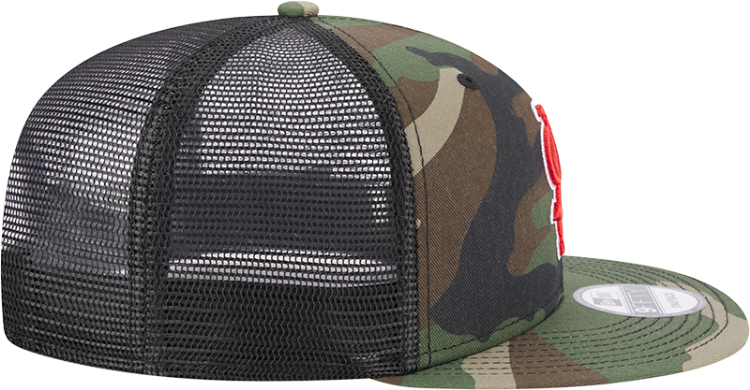 New Era St. Louis Cardinal STL Trucker Camo Snapback Adjustable Hat