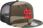 New Era St. Louis Cardinals Classic Trucker MLB 9Fifty Camo Snapback Baseball Cap Hat