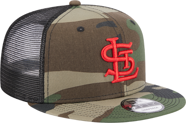 New Era St. Louis Cardinals Classic Trucker MLB 9Fifty Camo Snapback Baseball Cap Hat