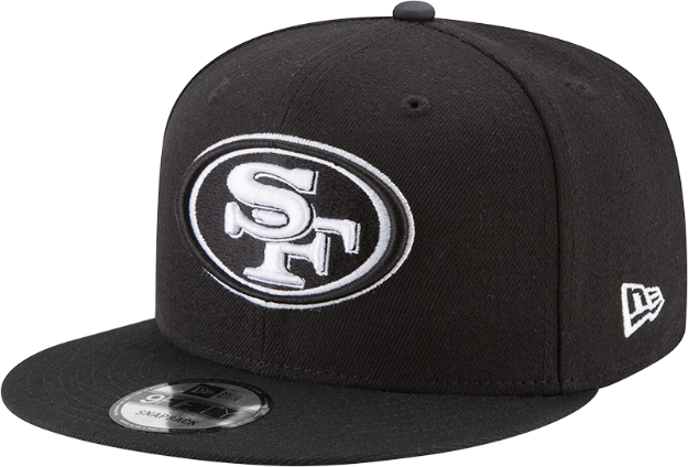 New Era San Francisco 49ers NFL 9Fifty Black Snapback Baseball Cap Hat